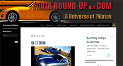 Desktop Screenshot of miataroundup.com